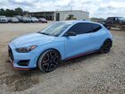 2020 Hyundai Veloster N Blue vin: KMHT36AH4LU003410