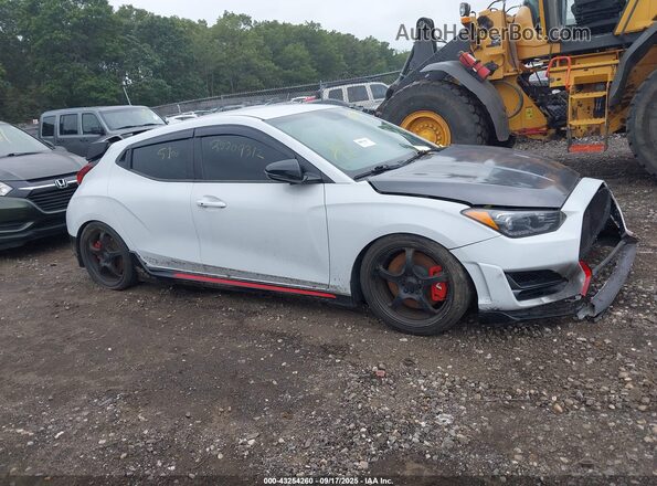 KMHT36AH4LU003746 2020 HYUNDAI VELOSTER N White Vista del cuadro de instrumentos