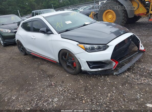 KMHT36AH4LU003746 2020 HYUNDAI VELOSTER N White Delantero derecho