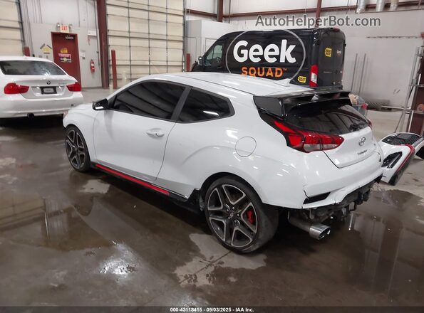 KMHT36AH5LU005666 2020 HYUNDAI VELOSTER N White Задня ліва чверть