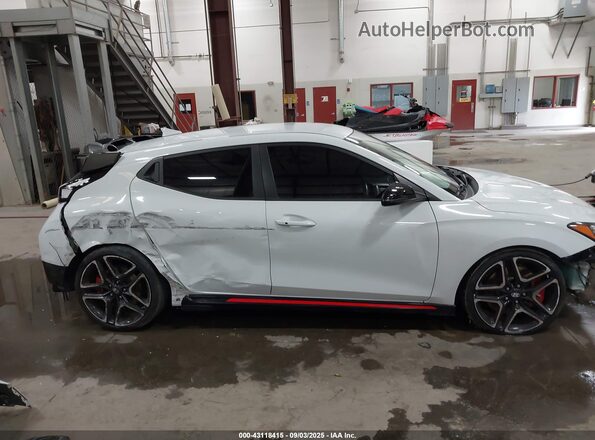 KMHT36AH5LU005666 2020 HYUNDAI VELOSTER N White Вид задньої частини салону