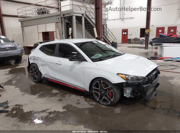 KMHT36AH5LU005666 2020 HYUNDAI VELOSTER N White Передня права чверть