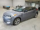 2017 Hyundai Veloster Gray vin: KMHTC6AD3HU307414