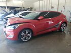 2017 Hyundai Veloster Red vin: KMHTC6AD5HU324117