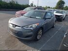 2016 Hyundai Veloster   Gray vin: KMHTC6AD8GU248617
