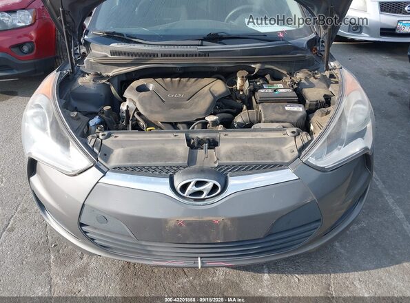 KMHTC6AD8GU248617 2016 HYUNDAI VELOSTER Gray Rear view
