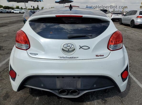 KMHTC6AEXGU286679 2016 HYUNDAI VELOSTER White Widok z tyłu