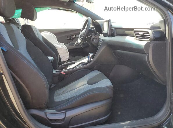 KMHTG6AF3MU032806 2021 HYUNDAI VELOSTER Black წინა სალონის ხედი