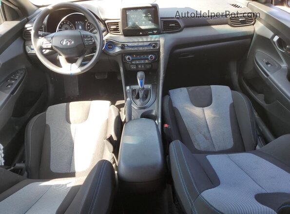 KMHTG6AF3MU032806 2021 HYUNDAI VELOSTER Black წინა პანელის ხედი