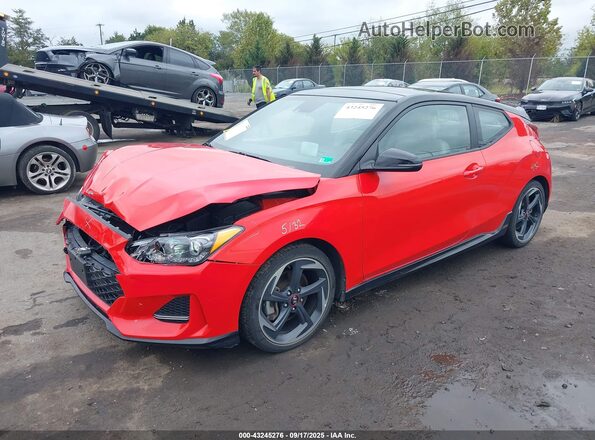 KMHTH6AB0LU031119 2020 HYUNDAI VELOSTER Красный Передняя левая четверть