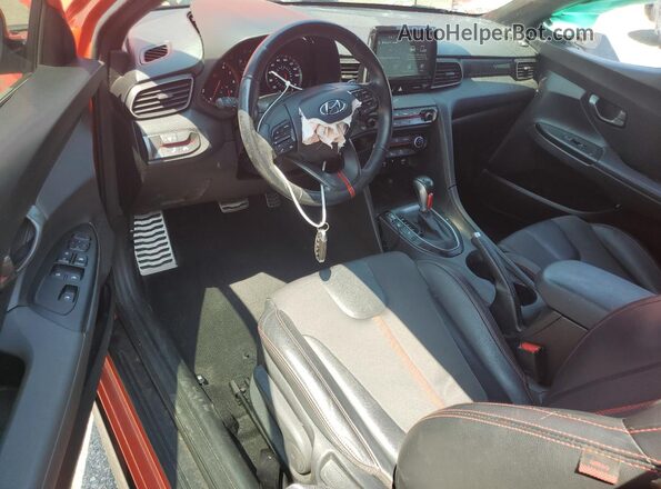 KMHTH6AB2LU030943 2020 HYUNDAI VELOSTER Orange Вид панелі приладів