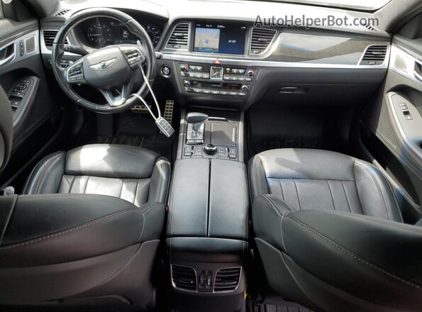 KMTFN4JB0LU334899 2020 GENESIS G80 Gray Вид панелі приладів