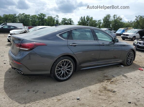 KMTFN4JB0LU334899 2020 GENESIS G80 Gray Задня права чверть