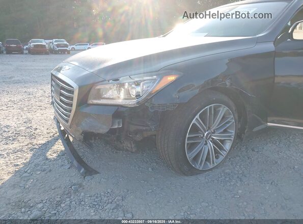 KMTFN4JE7LU337194 2020 GENESIS G80 Черный Вид спереди