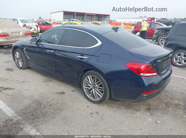 KMTG34LA2LU049152 2020 GENESIS G70 Blue Rear left