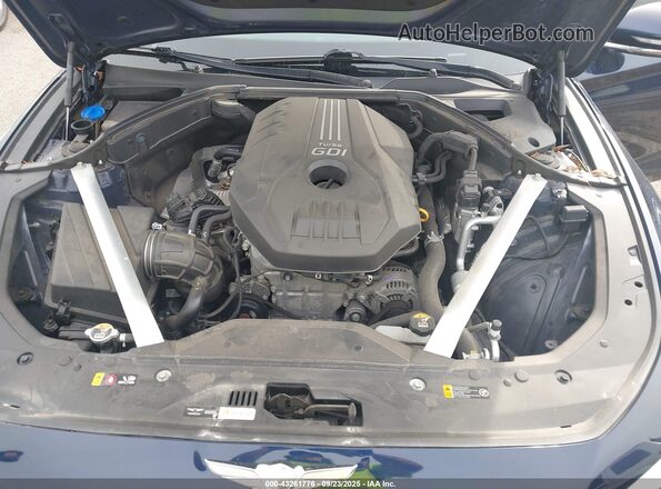 KMTG34LA2LU049152 2020 GENESIS G70 Blue Rear view