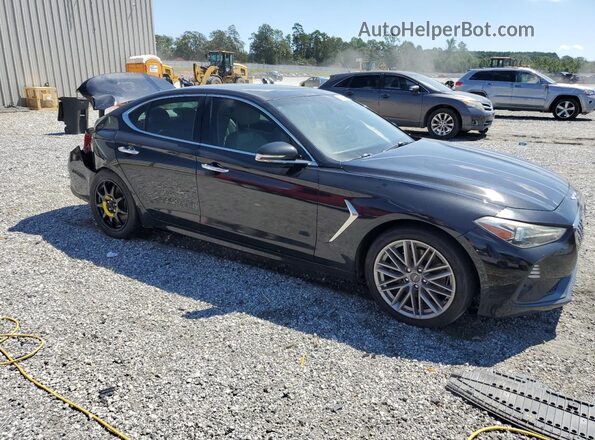 KMTG34LA9LU055417 2020 GENESIS G70 Black Передня права чверть
