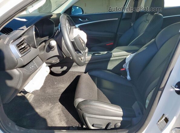 KMTG34SC2SU148216 2025 GENESIS G70 Белый Вид салона спереди