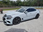 2022 Genesis G70 Base White vin: KMTG54TEXNU084022
