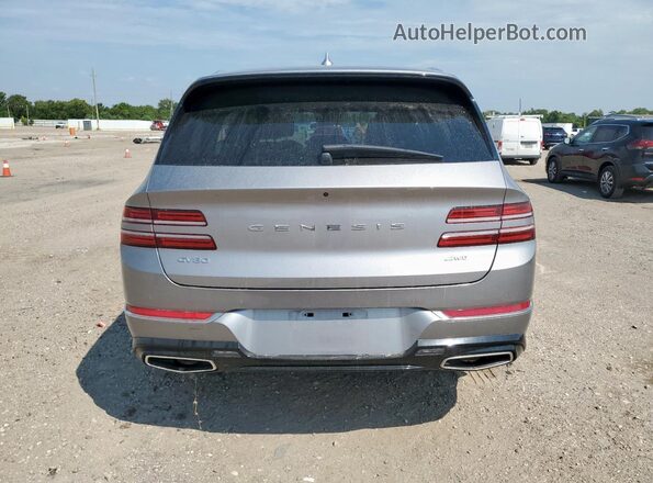 KMUHBDSB3PU124170 2023 GENESIS GV80 Silver Widok z tyłu