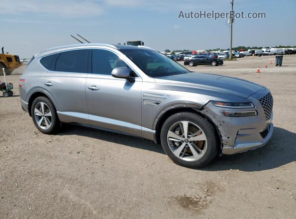 KMUHBDSB3PU124170 2023 GENESIS GV80 Silver Przód prawy