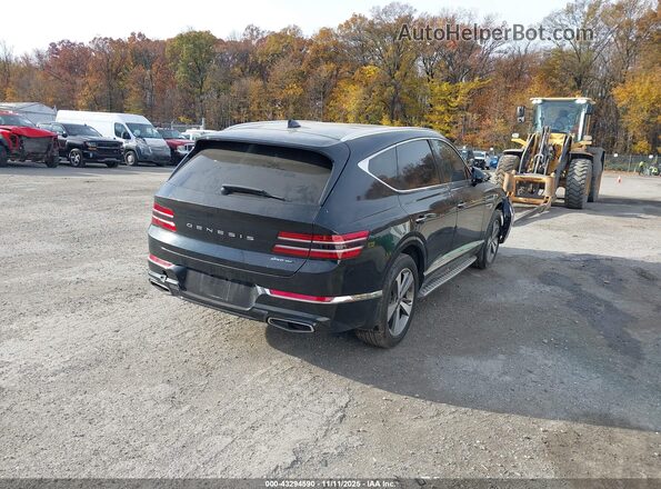 KMUHCESC5PU109066 2023 GENESIS GV80 Черный Задняя правая четверть
