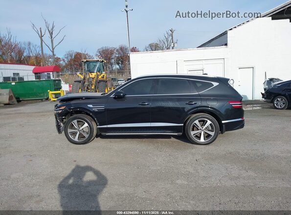 KMUHCESC5PU109066 2023 GENESIS GV80 Черный Панорамный вид салона 360°