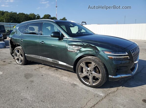 KMUHCESC6RU152320 2024 GENESIS GV80 Green Передня права чверть
