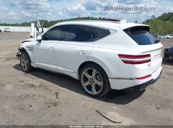 KMUHCESC6RU181543 2024 GENESIS GV80 Белый Задняя левая четверть