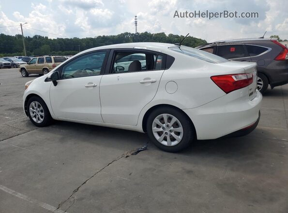 KNADM4A3XH6085702 2017 KIA RIO White Tył lewy