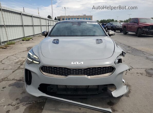 KNAE35LD1N6109707 2022 KIA STINGER Серый Вид спереди