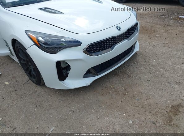KNAE45LC6M6089750 2021 KIA STINGER Белый Вид спереди