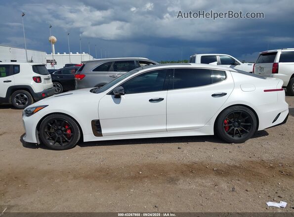 KNAE45LC6M6089750 2021 KIA STINGER Белый 