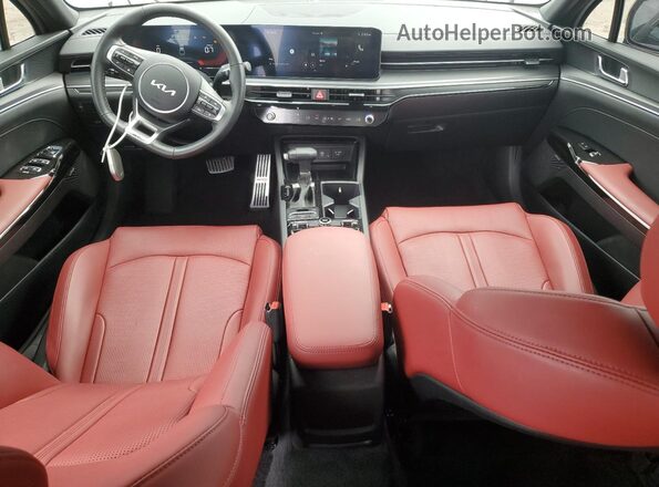 KNAG64J73S5268544 2025 KIA K5 Gray წინა პანელის ხედი
