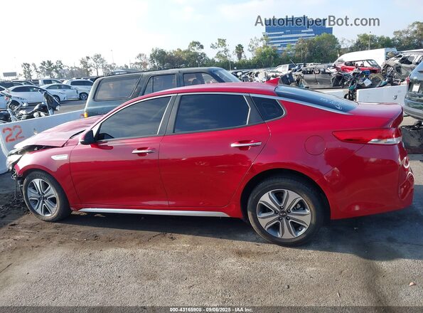 KNAGU4LEXH5011598 2017 KIA OPTIMA HYBRID Red 