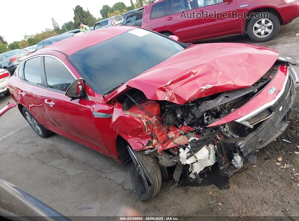 KNAGU4LEXH5011598 2017 KIA OPTIMA HYBRID Red Передня права чверть