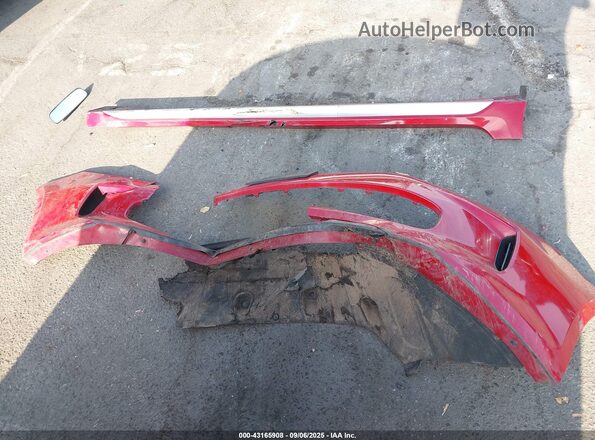 KNAGU4LEXH5011598 2017 KIA OPTIMA HYBRID Red Вид щитка приладів