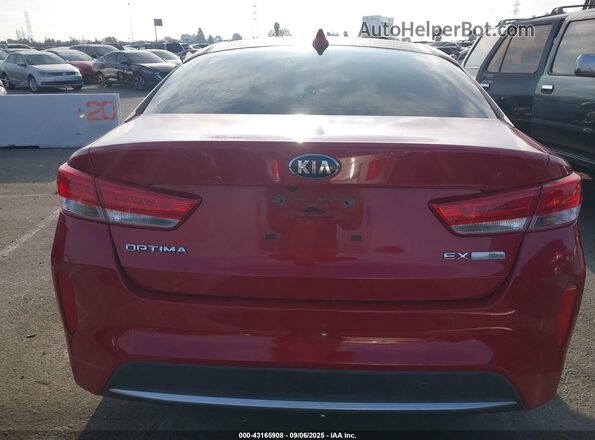 KNAGU4LEXH5011598 2017 KIA OPTIMA HYBRID Red 