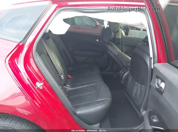 KNAGU4LEXH5011598 2017 KIA OPTIMA HYBRID Red Вид наклейки з VIN-кодом