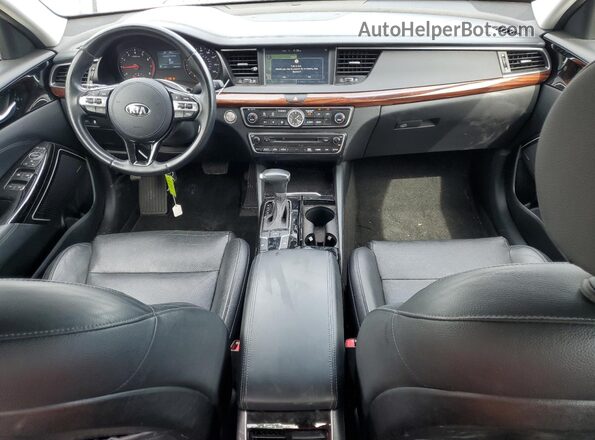 KNALC4J14H5057591 2017 KIA CADENZA Серебряный Вид панели приборов