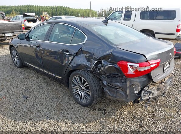KNALN4D72G5212678 2016 KIA CADENZA Серый Задняя левая четверть