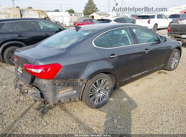 KNALN4D72G5212678 2016 KIA CADENZA Серый Задняя правая четверть