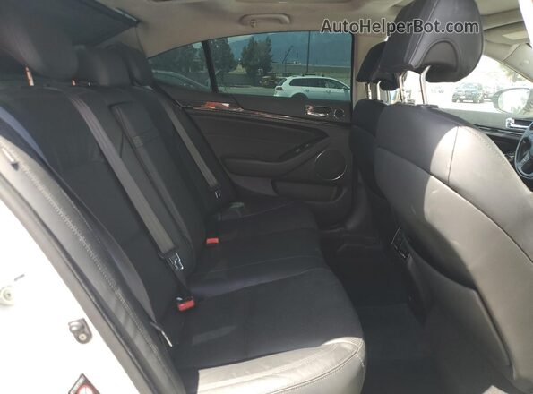 KNALN4D77G5199104 2016 KIA CADENZA White Հետևի նստատեղերի տեսք