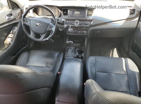 KNALN4D77G5199104 2016 KIA CADENZA White Առջևի վահանակի տեսք