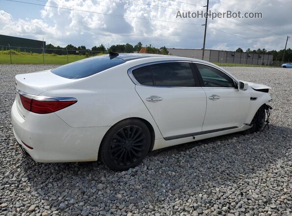 KNALW4D43H6035945 2017 KIA K900 White Հետևի աջ