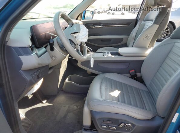 KNDADFS50R6030257 2024 KIA EV9 Blue წინა სალონის ხედი