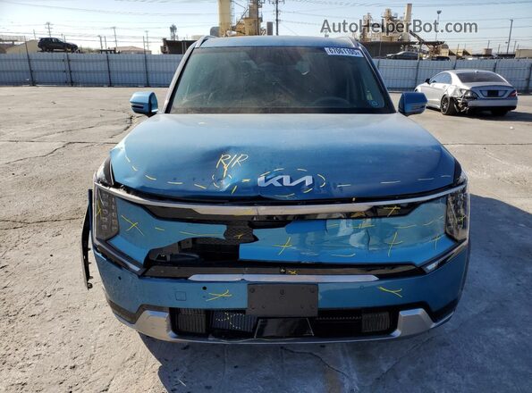 KNDADFS50R6030257 2024 KIA EV9 Blue წინა ხედი