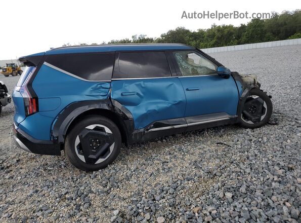 KNDADFS5XR6035790 2024 KIA EV9 Синий Задняя правая четверть