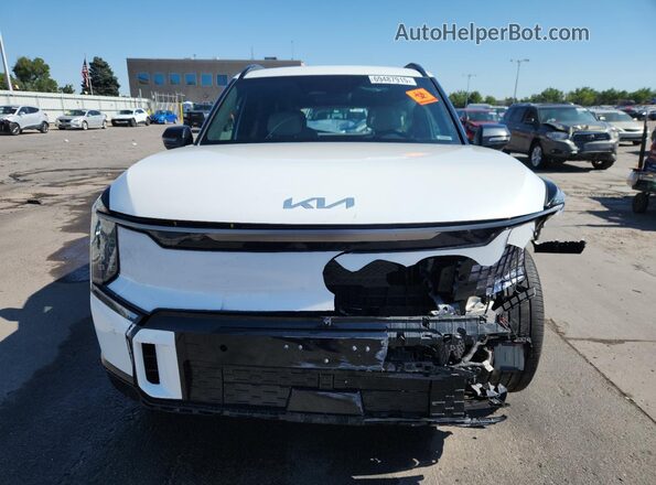 KNDAEFS54R6022658 2024 KIA EV9 White Vista frontal