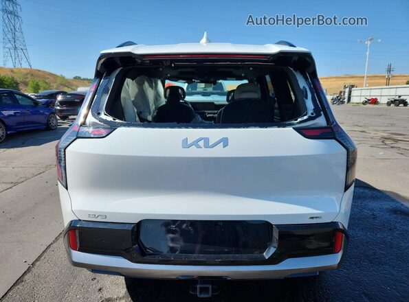 KNDAEFS54R6022658 2024 KIA EV9 White Vista trasera